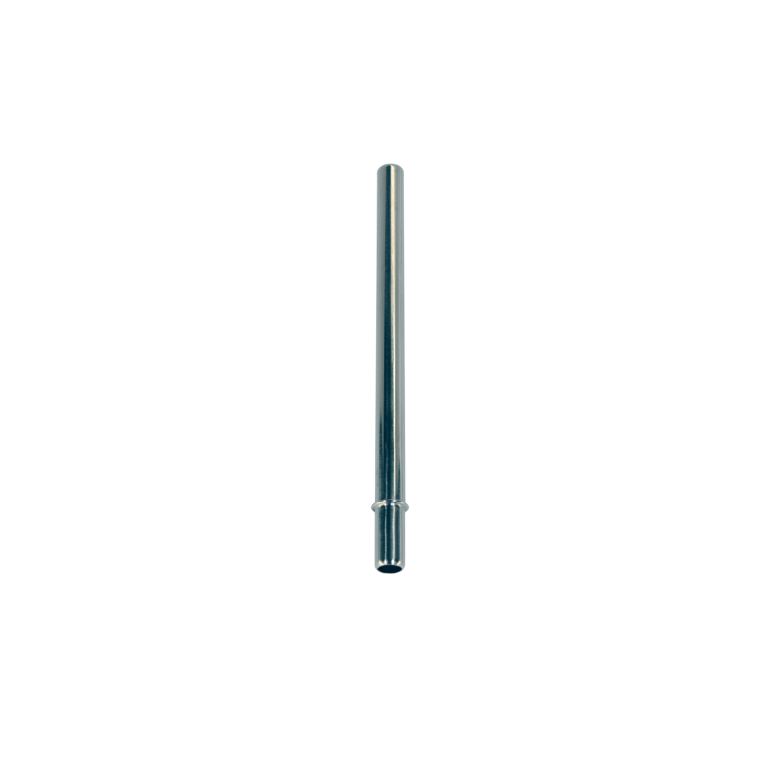 Extra Short 5" Safer Stainless Steel Straws 4 Pack + Cleaning Brush