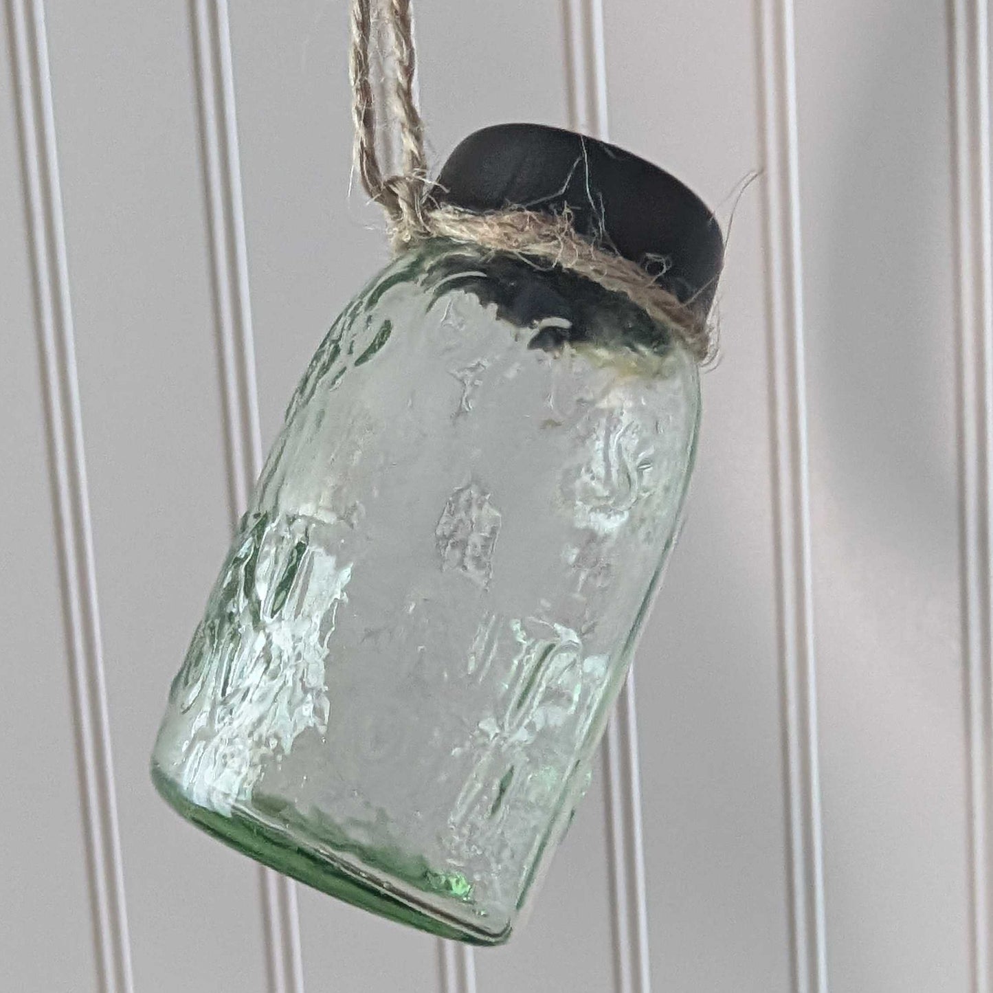 Miniature Mason Jar Ornament