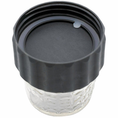 2-in-1 Lid to Connect Two Regular Mouth Mason Jars 2 Pack