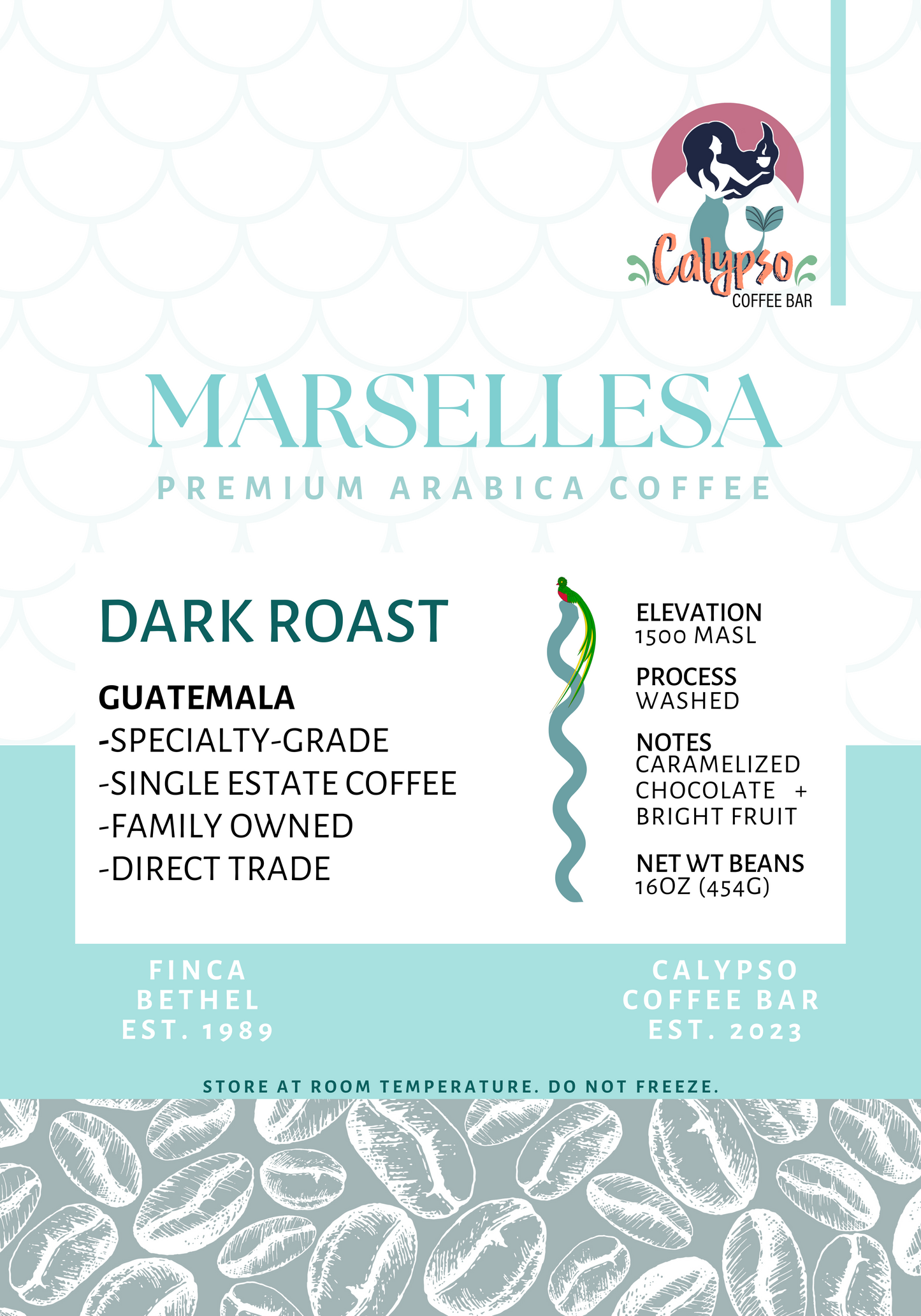 Gourmet Premium Dark Roast Coffee  - Whole or Ground