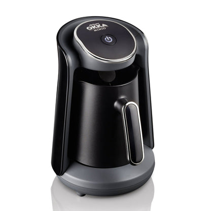 Arzum Okka Minio Automatic Turkish Coffee Maker, Black/Silver