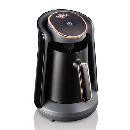 Arzum Okka Minio Automatic Turkish Coffee Maker, Black/Gold