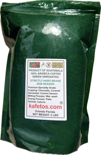 Strictly Hard Unroasted Coffee