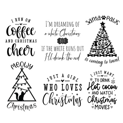 Humorous Christmas Laser Engraved Sleeves