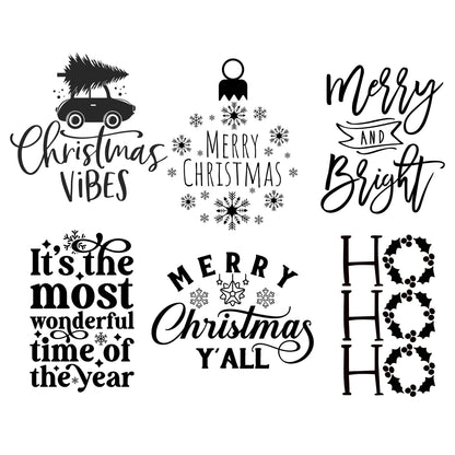 Christmas Laser Engraved Sleeves
