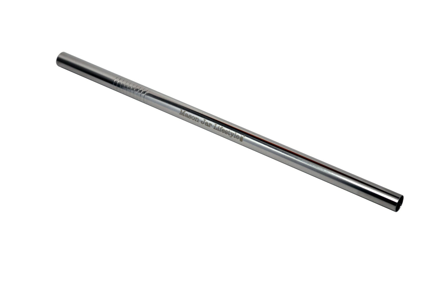 Long 9" Stainless Steel Extra Thick Boba Straws for Quart Mason Jars