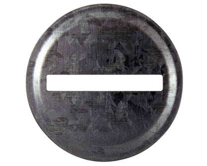 Coin Slot Bank Galvanized Metal Lid Insert for Mason Jars 10 Pack