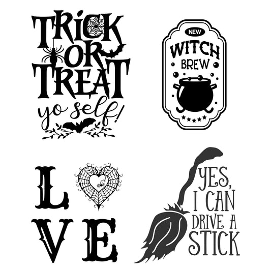 Halloween Laser Engraved Sleeves Pt.3