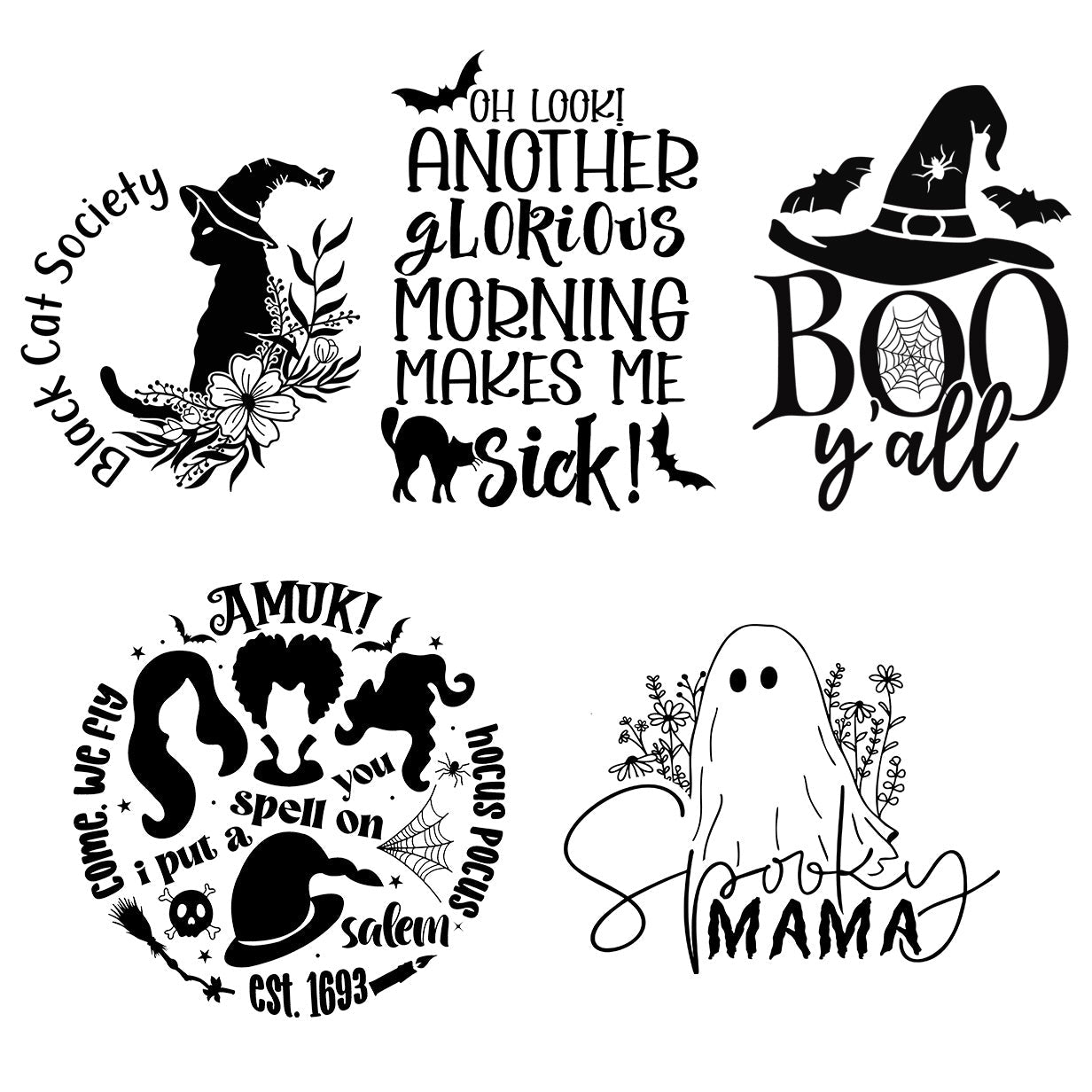 Halloween Laser Engraved Sleeves Pt.2