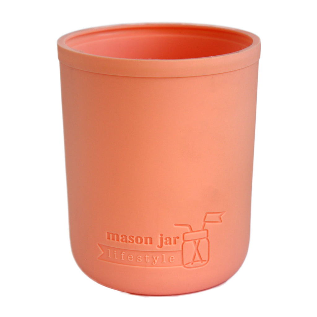 Silicone Sleeve for Wide Mouth Pint 16oz Mason Jars