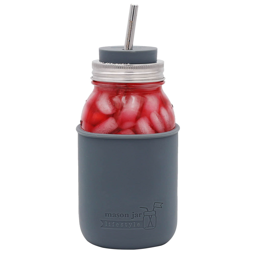 Silicone Sleeve for Quart 32oz Mason Jars