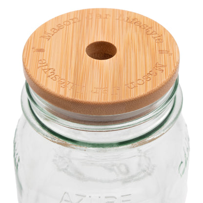 Bamboo Straw Hole Tumbler Lid 2 Pack