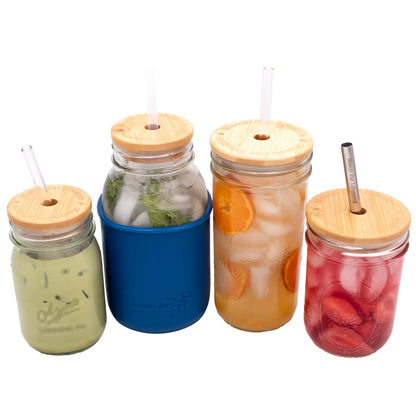 Bamboo Straw Hole Tumbler Lid 2 Pack