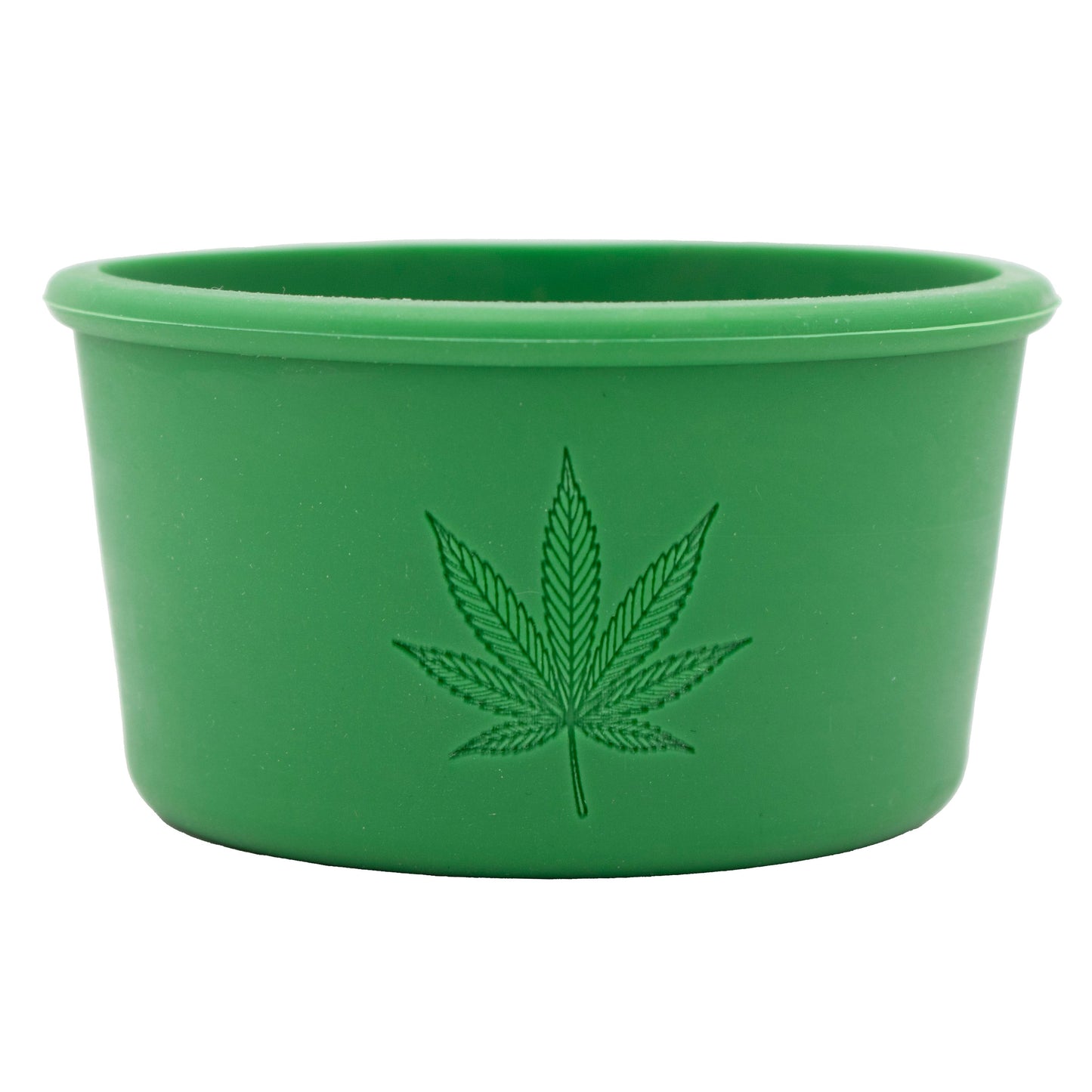 Cannabis Laser Engraved Leaf Green Sleeve