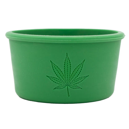 Cannabis Laser Engraved Leaf Green Sleeve