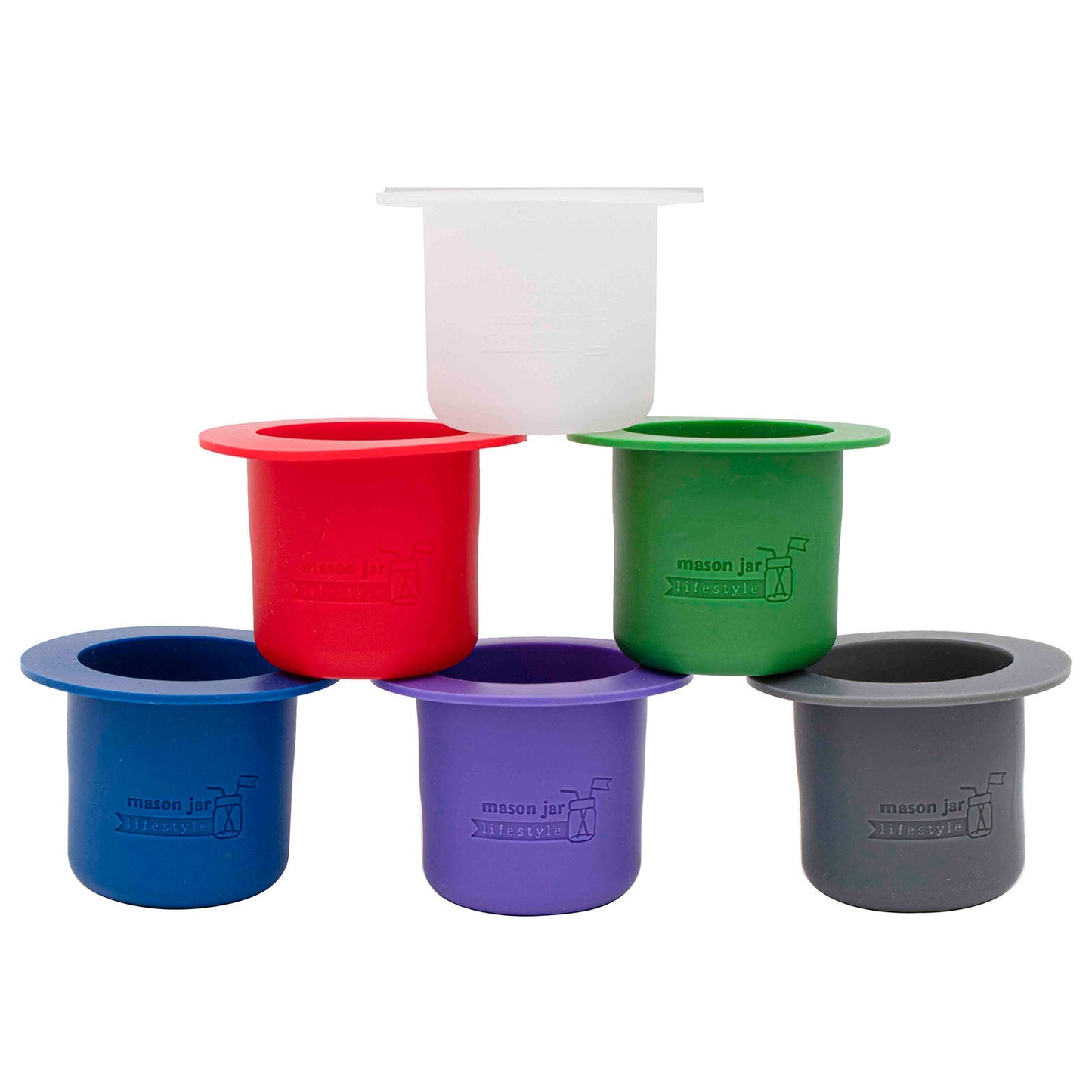 Mason Jar Divider Cup for Salads, Dips, and Snacks