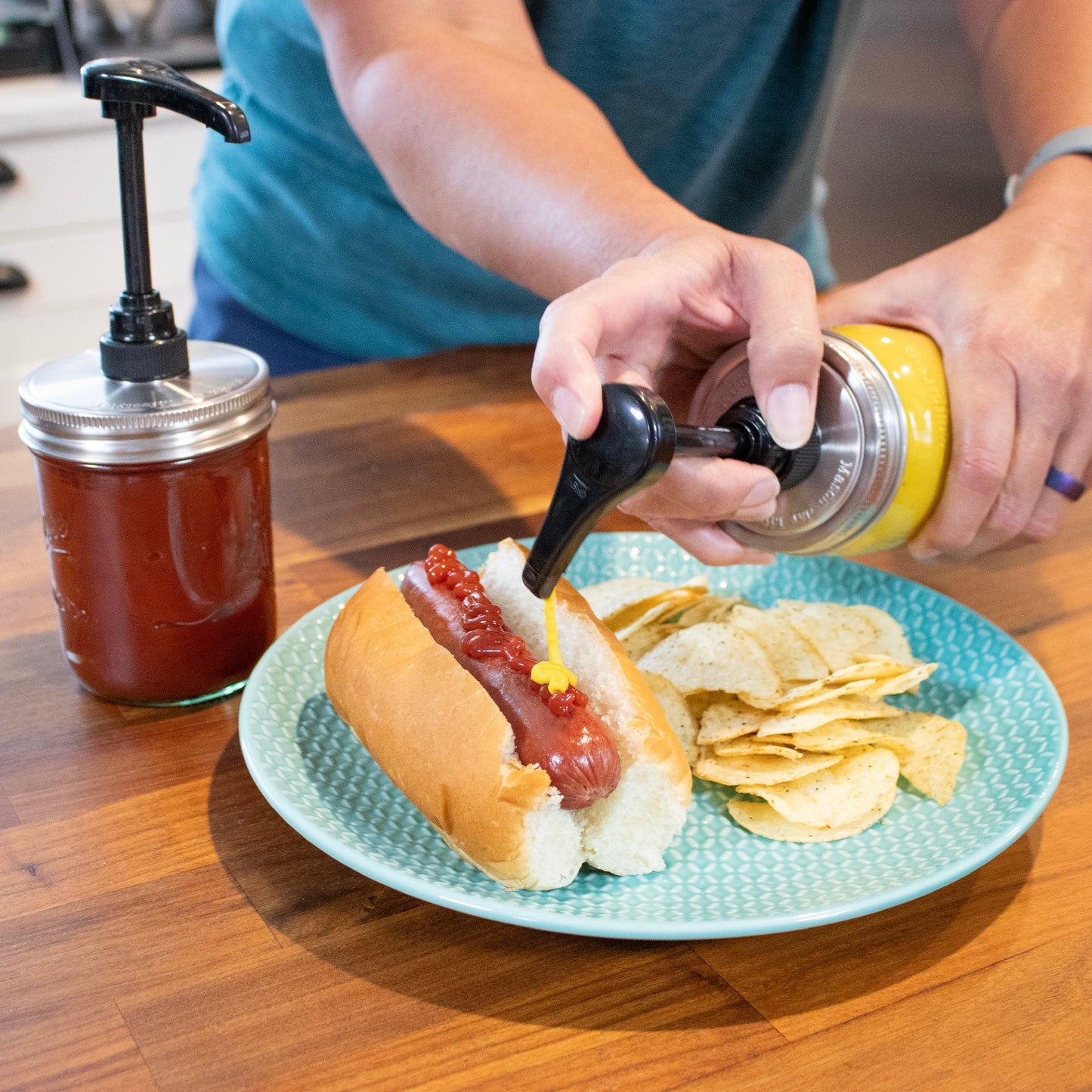 Food Grade Dispenser Pump for Mason Jars