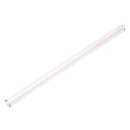 Medium 7 ¼" Glass Straws for Pint Mason Jars 4 Pack + Cleaner