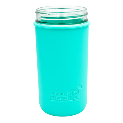 Silicone Sleeve for Pint & Half 24oz Mason Jars