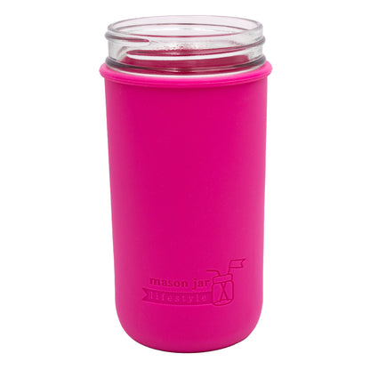 Silicone Sleeve for Pint & Half 24oz Mason Jars