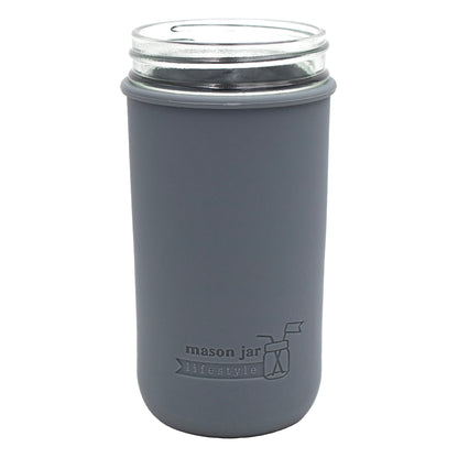 Silicone Sleeve for Pint & Half 24oz Mason Jars