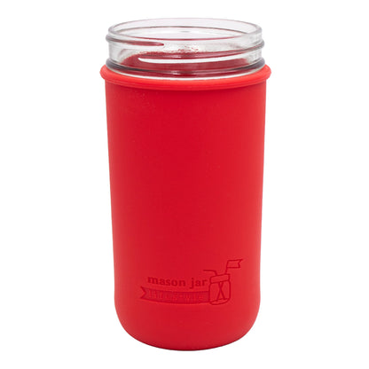 Silicone Sleeve for Pint & Half 24oz Mason Jars