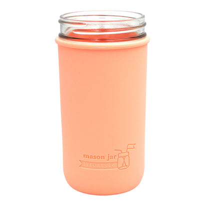 Silicone Sleeve for Pint & Half 24oz Mason Jars