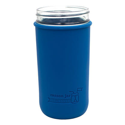 Silicone Sleeve for Pint & Half 24oz Mason Jars