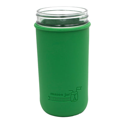 Silicone Sleeve for Pint & Half 24oz Mason Jars