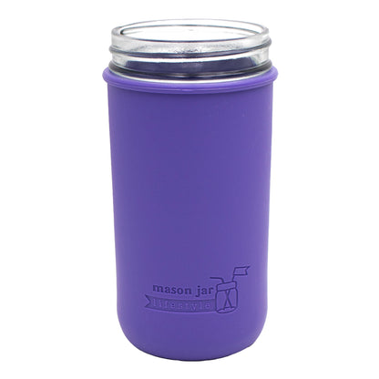 Silicone Sleeve for Pint & Half 24oz Mason Jars