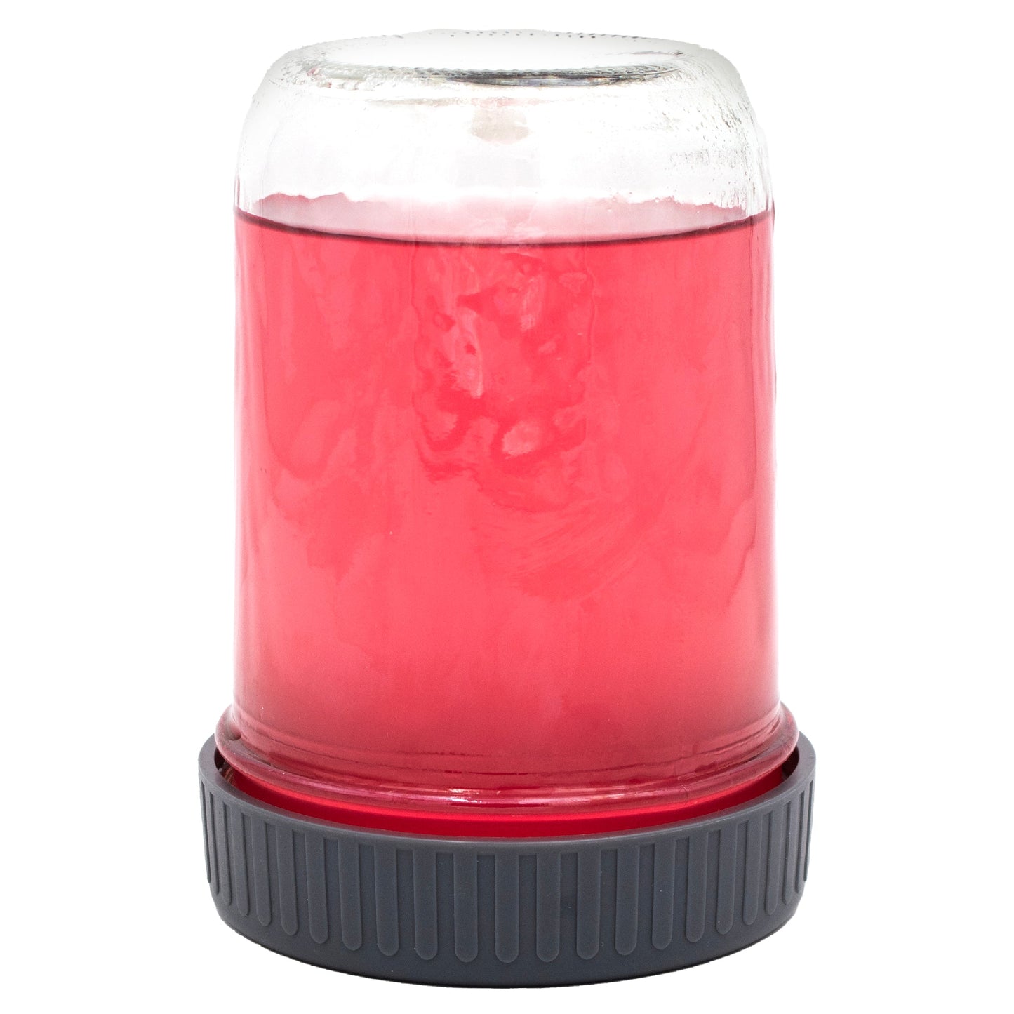 Leak Proof Plastic Storage Lids with Silicone Liners for Mason Jars