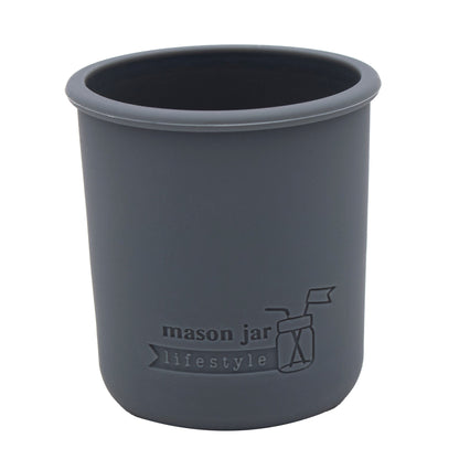 Silicone Sleeve for Regular Mouth Half Pint 8oz Mason Jars