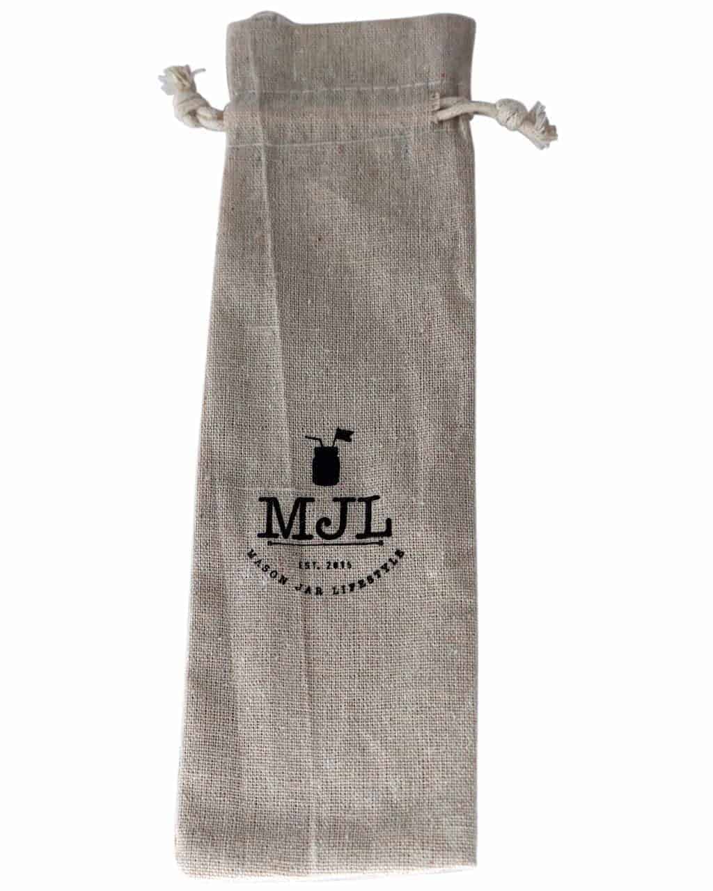 Long 9" Safer Rounded End Stainless Steel Straws for Quart Mason Jars