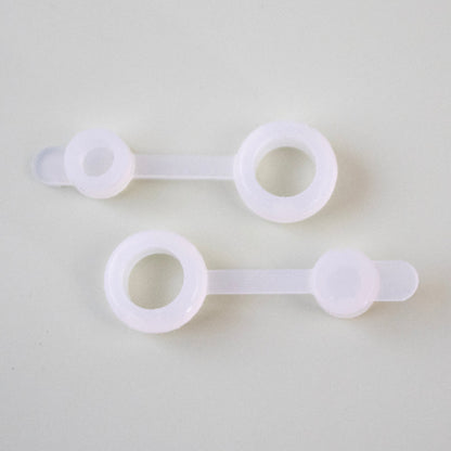 Silicone Straw Hole Grommets with Plugs for Mason Jar Lids 40 Pack