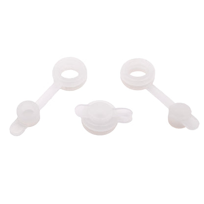 Silicone Straw Hole Grommets with Plugs for Mason Jar Lids 40 Pack