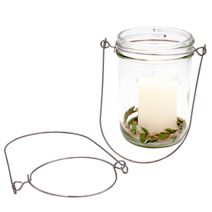 Stainless Steel Wire Handles for Mason Jars 6 Pack