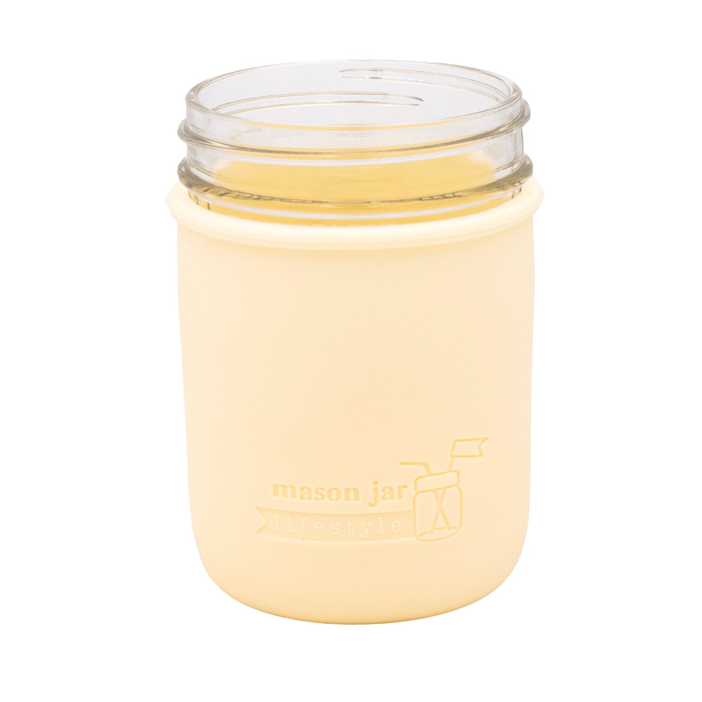 Silicone Sleeve for Wide Mouth Pint 16oz Mason Jars