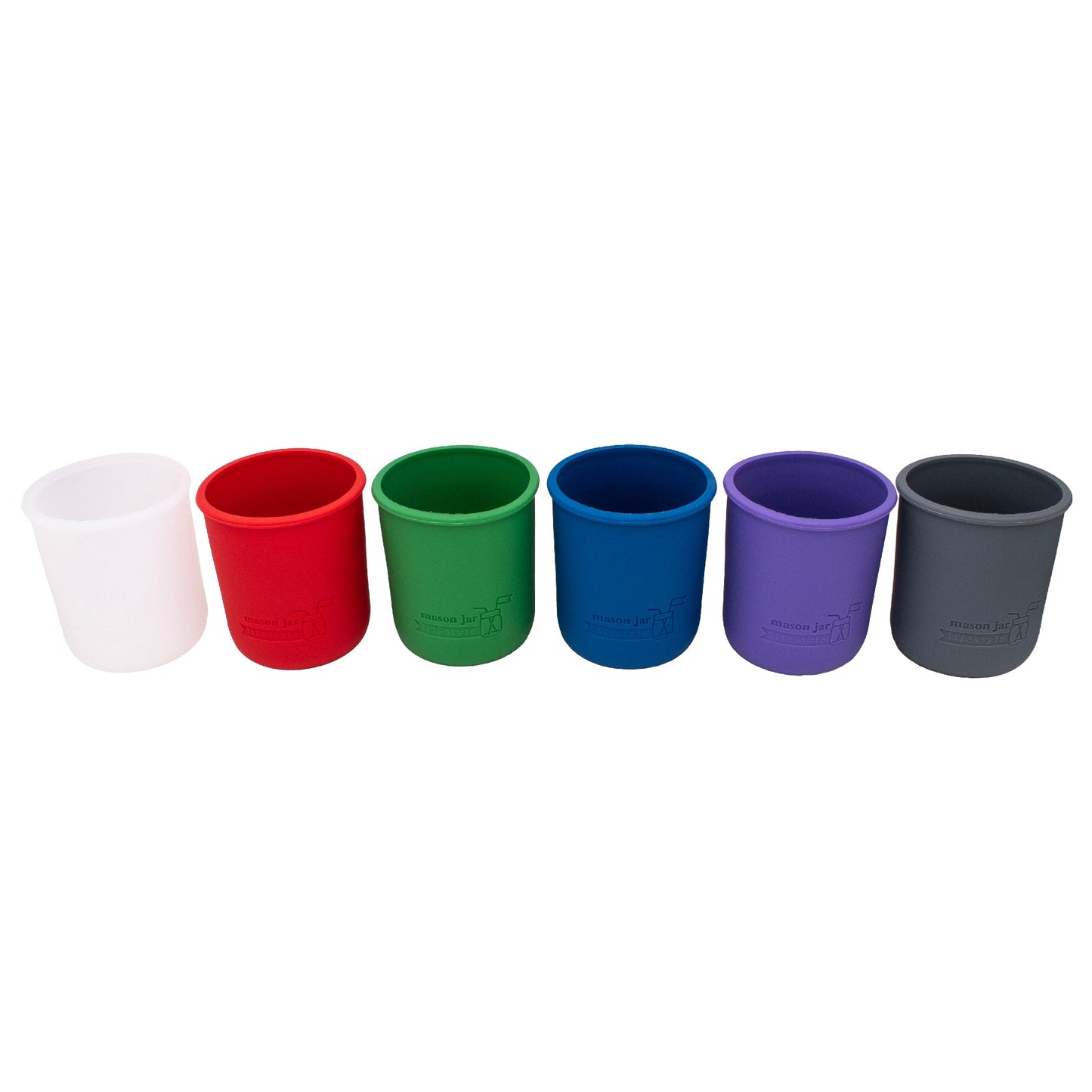 Silicone Sleeve for Wide Mouth Pint 16oz Mason Jars