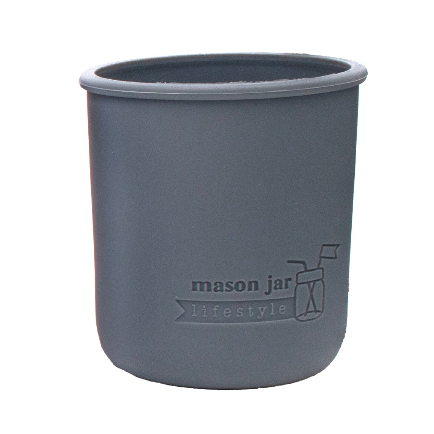 Silicone Sleeve for Wide Mouth Pint 16oz Mason Jars