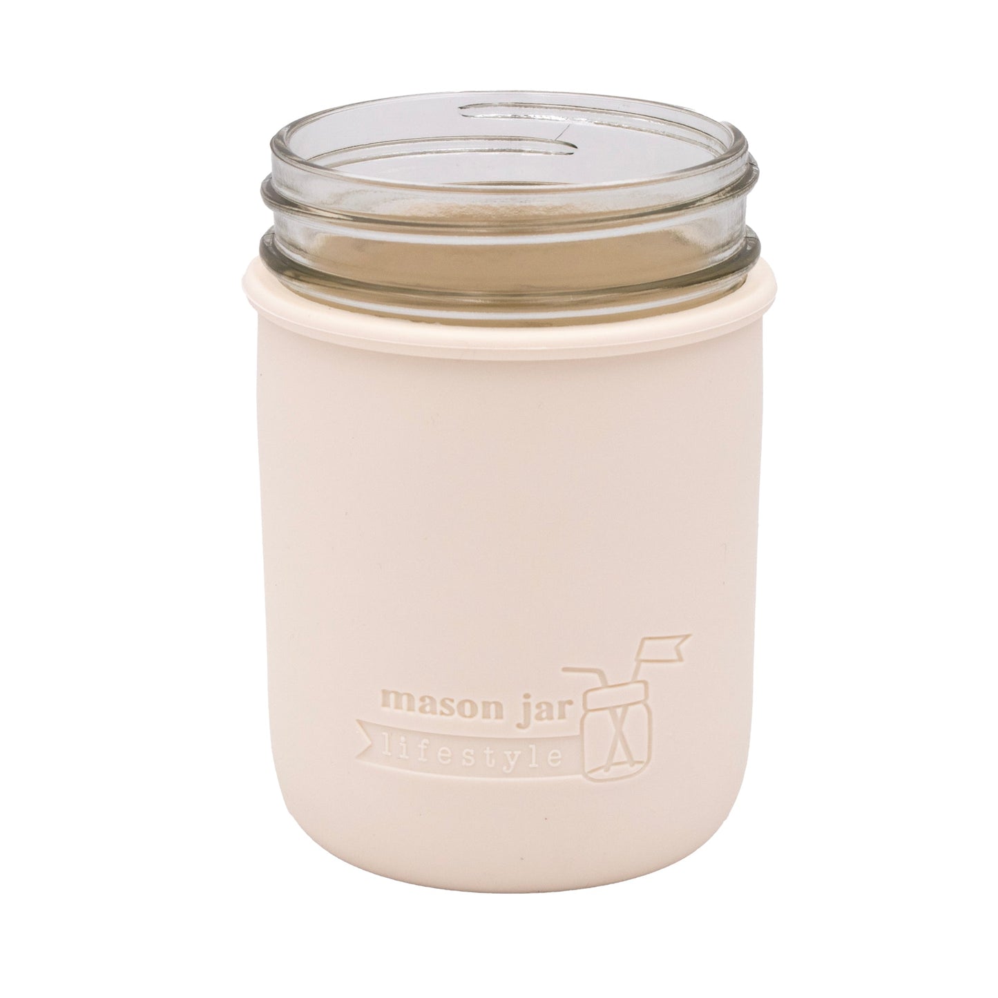 Silicone Sleeve for Wide Mouth Pint 16oz Mason Jars
