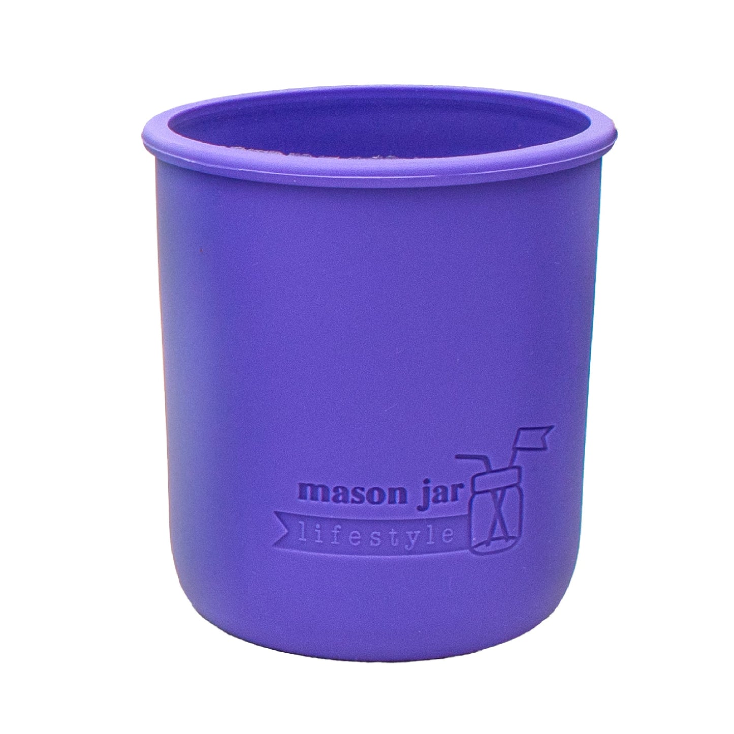 Silicone Sleeve for Wide Mouth Pint 16oz Mason Jars