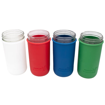 Silicone Sleeve for Pint & Half 24oz Mason Jars