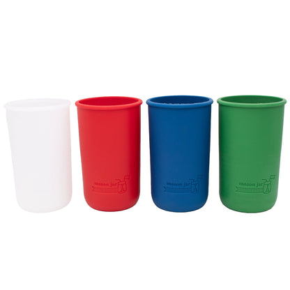 Silicone Sleeve for Pint & Half 24oz Mason Jars