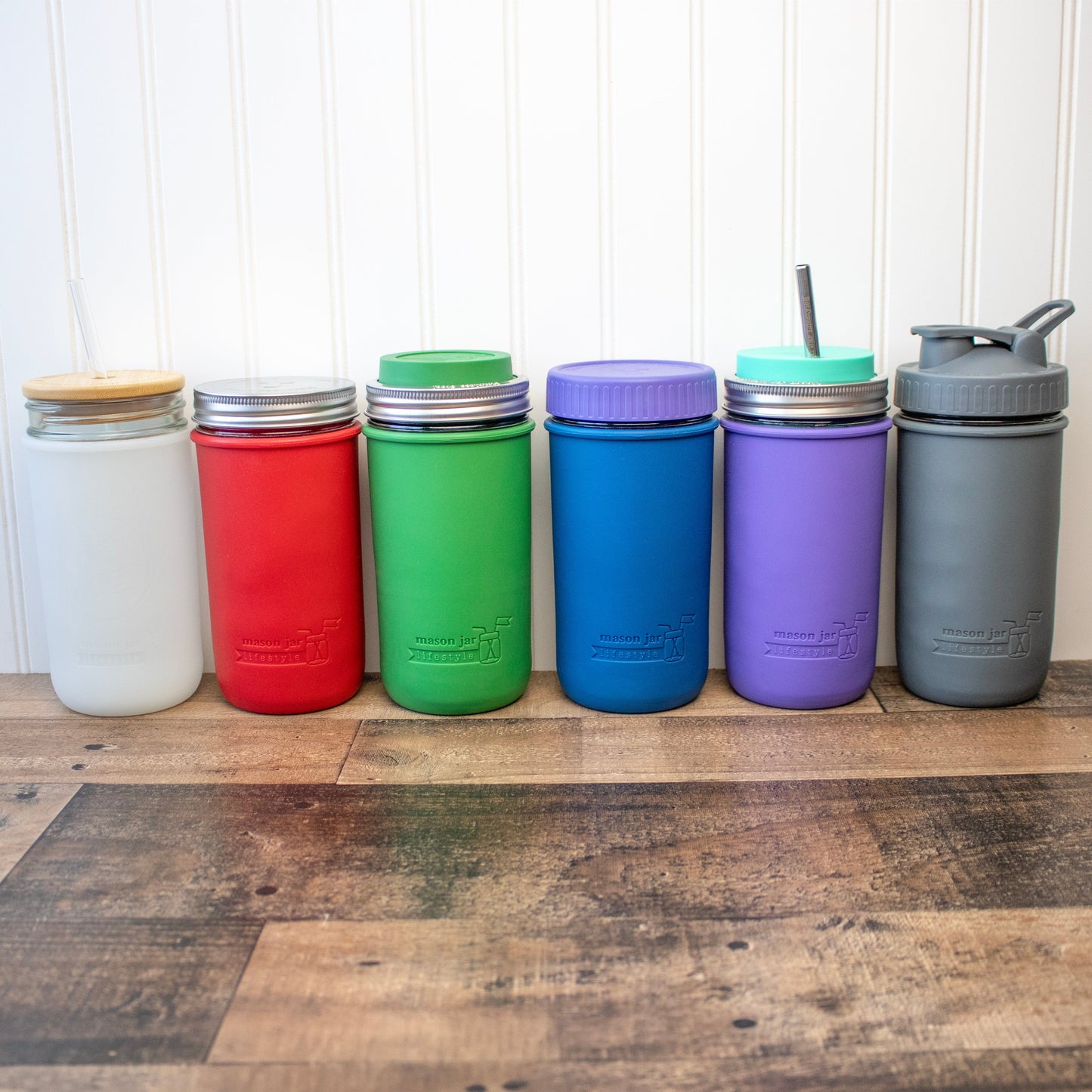Silicone Sleeve for Pint & Half 24oz Mason Jars