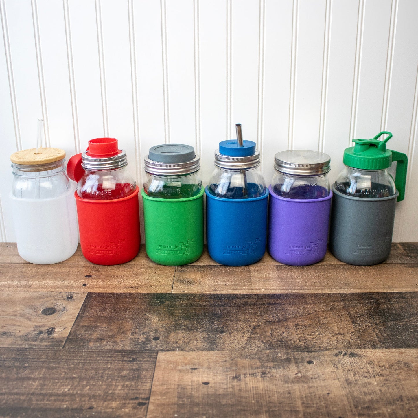 Silicone Sleeve for Quart 32oz Mason Jars