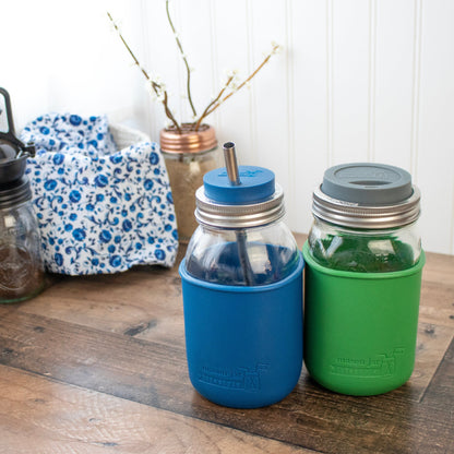 Silicone Sleeve for Quart 32oz Mason Jars