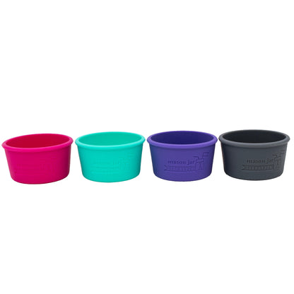 Silicone Sleeve for 4oz Mason Jars