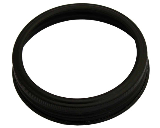 Chalkboard Painted Aluminum Bands / Rings for Mason Jars 5 Pack