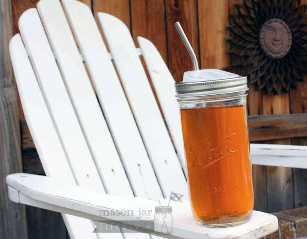 Long Thin Bent Stainless Steel Straws for Quart Mason Jars